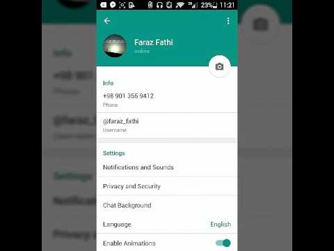 طریقه پاک کردن حافظه داخلی تلگرام