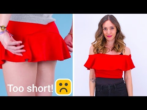 هک DIY زندگی! چگونه می توانید مرسوم، مد روز با این هک تبادل نظر عالی! هک شما باید سعی کنید توسط شکوفه