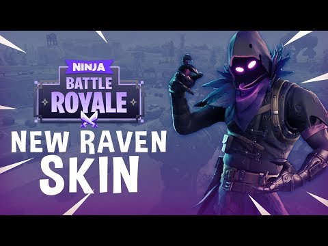 کلاغ سیاه پوست جدید! -Fortnite نبرد رویال گیم پلی - نینجا مانند