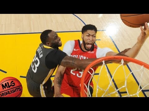 گلدن استیت رزمندگان انتظار: کاهش از نیواورلئان Pelicans کامل بازی برجسته / آوریل 7 / 2017-18 فصل NBA