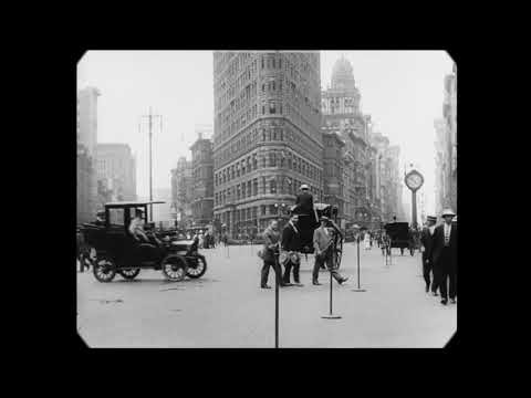 1911 - سفر از طریق نیویورک (سرعت اصلاح / اضافه شده صدا)