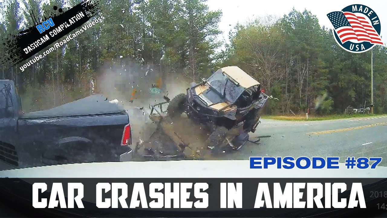 CAR CRASHES IN AMERICA (USA) 2018 # 87