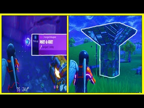 Fortnite: پورت A فورت گیم پلی! * جدید * پورت A فورت گیم پلی | رویال Fortnite نبرد!