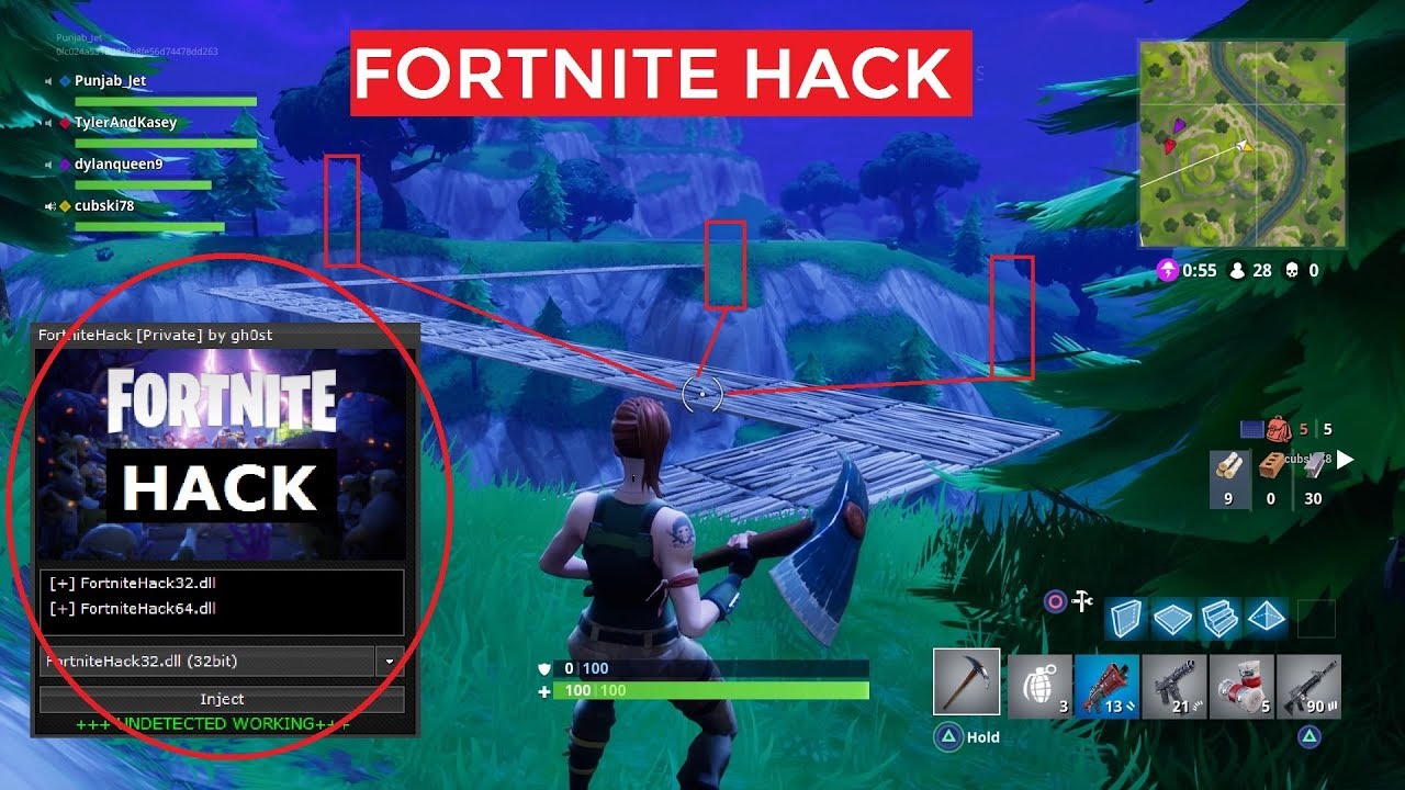 FORTNITE HACK LATEST [ UNDETECTED/FREE/PRIVATE CHEAT ] + DOWNLOAD