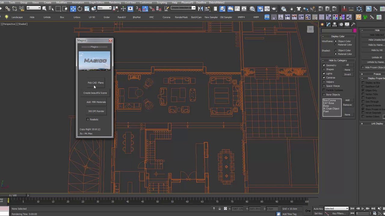 ::Free Download::  Magic script for Archviz projects
