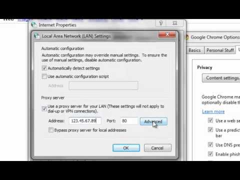 How to Configure Google Chrome with a Proxy Server