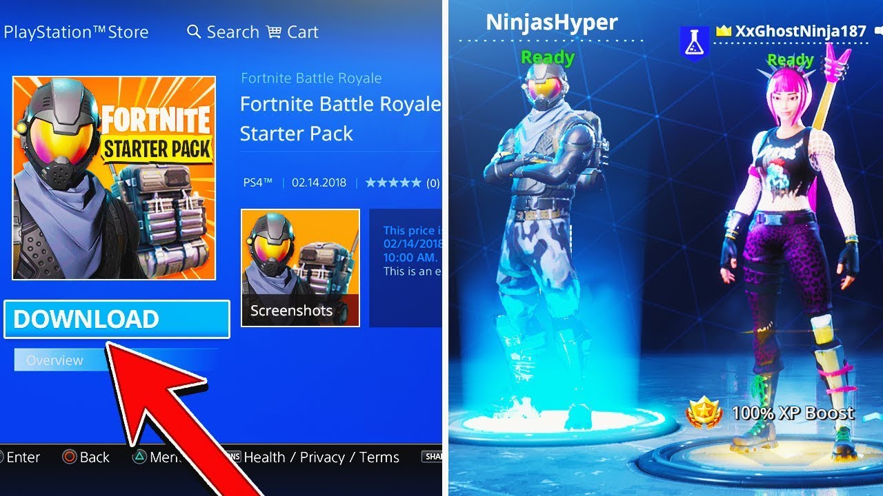 How To Download FREE NEW "Starter Pack" ROGUE SKIN in FORTNITE (Fortnite Battle Royale Starter Pack)