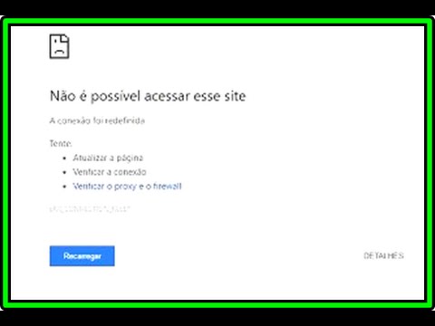 NÃO é possivel acessar esse سایت 2018