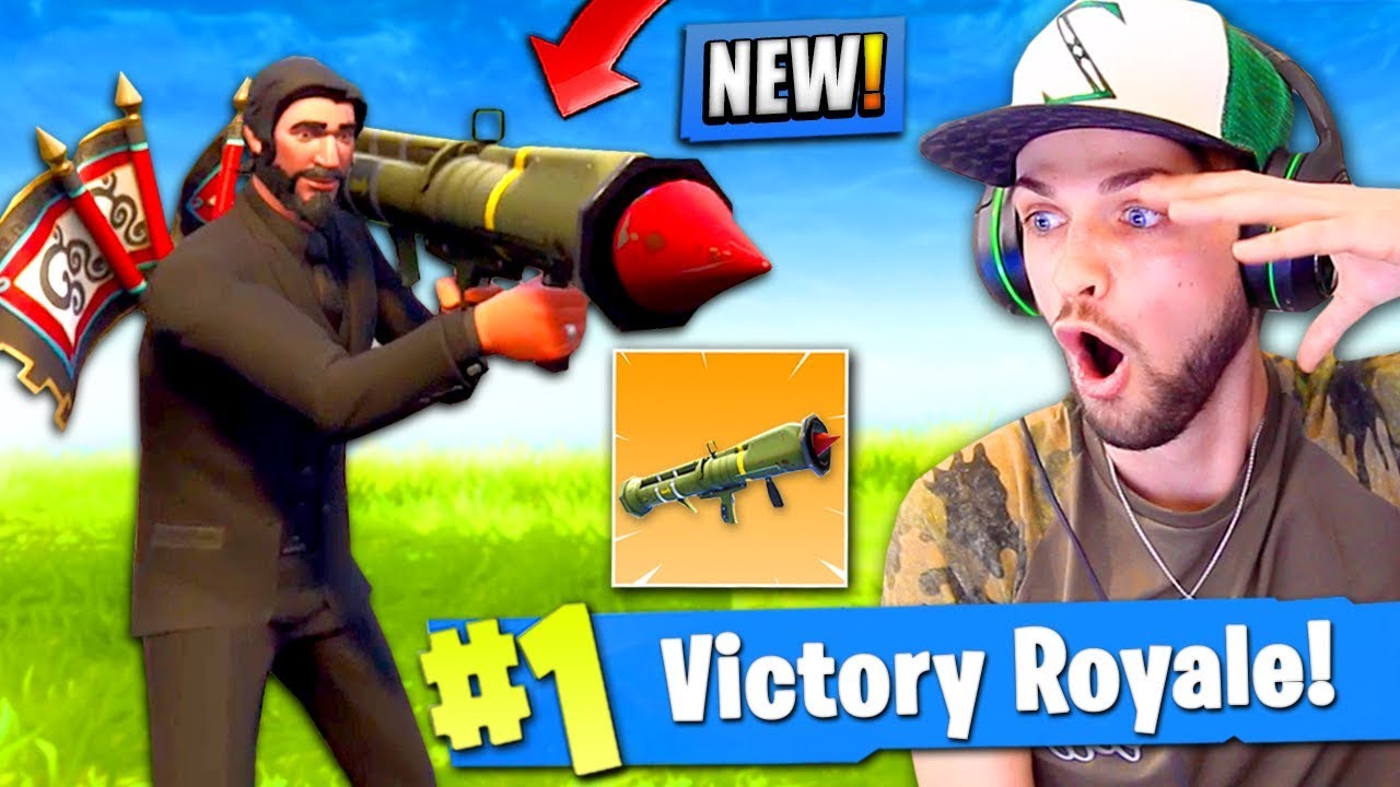 *NEW* LEGENDARY GUIDED MISSILE GAMEPLAY in Fortnite: Battle Royale!