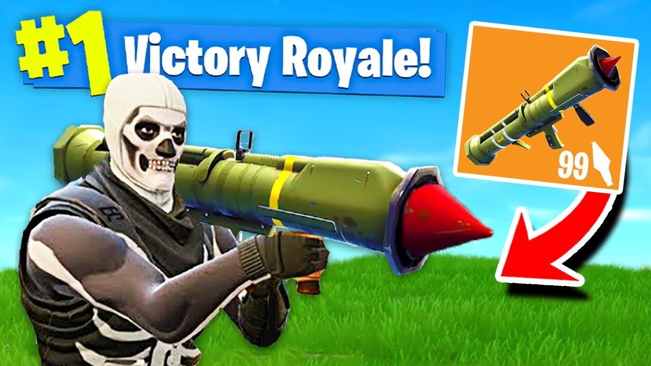 *NEW* LEGENDARY GUIDED MISSILE LAUNCHER Gameplay In Fortnite: Battle Royale