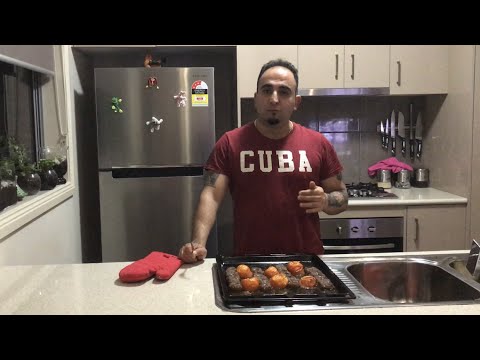 آموزش كباب كوبيده زعفراني بدون ذغال در فر (جوادجوادي)