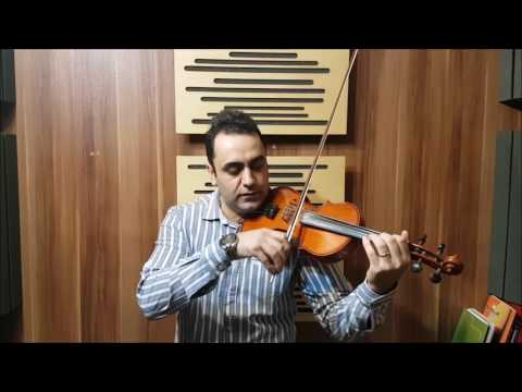 آموزش ویلن-آموزش انگشت گذاری روی سیمها ایمان ملکی-زمستان95.mp4