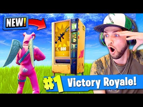 * جدید * افسانه ای دستگاه های فروش اتوماتیک مکان در Fortnite: نبرد رویال!