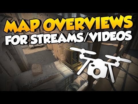 دانلود CS:GO - نقشه بسته آماده مروری برای سازندگان Streamers تصویری (Free Download)
