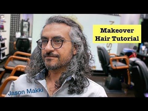 شگفت انگیز مو تحول - Makeover قیچی کوتاه کردن مو - مدل موهای بلند برای مردان 2018 #22