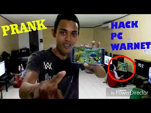 هک کامپیوتر WARNET - لیات Reaksi Bocah ini Bikin Panik _ شوخی اندونزی! هی sadamnet