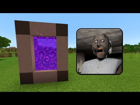 چگونه یک پرتال به ابعاد خانه ننه در کمیته مبارزه با سانسور پلی اتیلن (ننه پورتال وحشت در MCPE)