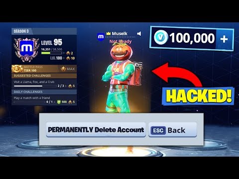 کسی * هک * حساب Fortnite!