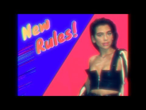 Dua Lipa - قوانین جدید [Initial Talk 80s Rules Remix] @initialtalk