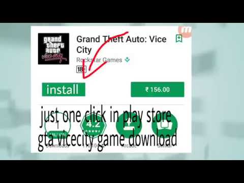 GTA vicecity دانلود رایگان در playstore رایگان نصب