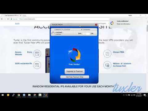 Tuxler مسکونی VPN - ویندوز برنامه راهنمای نصب