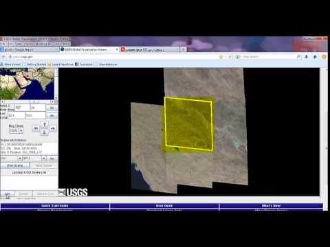 آموزش دانلود تصاویر ماهواره ای