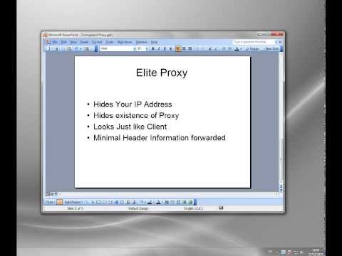 با استفاده از سیستمهای پروکسی سیستمهای پروکسی نخبگان