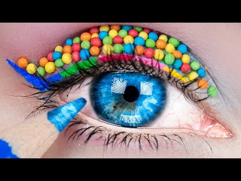 تبادل نظر آرایش هک زندگی! 12 DIY آرایش زندگی آموزش هک برای هک زندگی DIY آرایش دختران