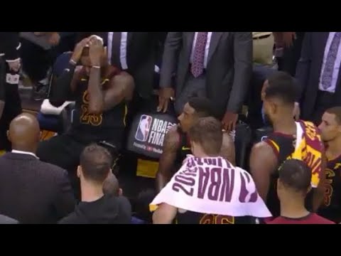 جدید نهان LeBron پسر اسمیت واکنش پخش از نیمکت بعد از بازی 1 گنگ اشتباه