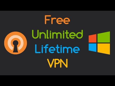 رایگان VPN نامحدود مادام العمر (2018 تنظیمات Windows)