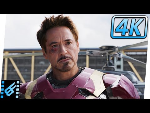 فرودگاه استدلال صحنه | کاپیتان امریکا جنگ داخلی (2016) IMAX فیلم کلیپ