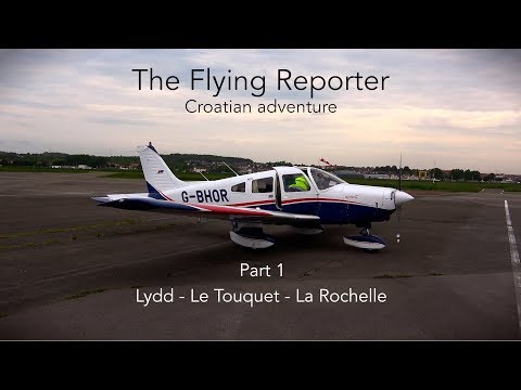 پرواز در اروپا Part1 خبرنگار پرواز، PA28