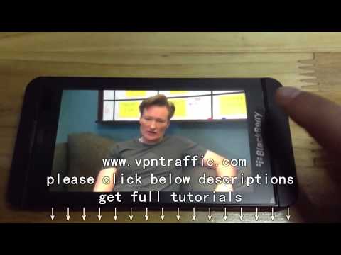 چگونه برای راه اندازی VPN سیسکو برای شاه توت Z10/Q10 VPN