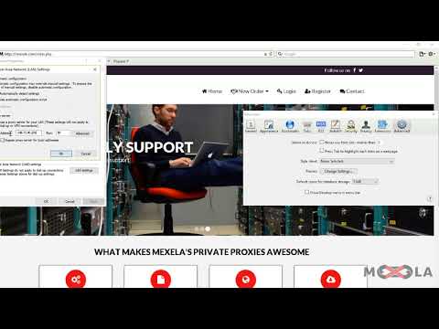 چگونه برای قرار دادن پروکسی در صفری
