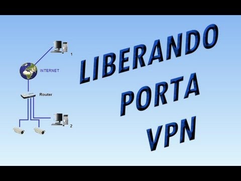Configurando servidor VPN بدون ویندوز 7 abrindo الکترونیکی roteadores دریافت 3 porta (PPTP)