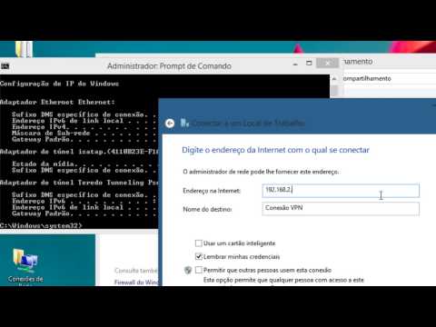 Criando الکترونیکی conectando دریافت ام servidor VPN انجام هیچ الکترونیکی ویندوز 7 ویندوز 8