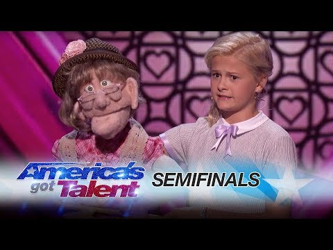 Darci لین: جوان Ventriloquist انجام سردستهزنان خواننده اپرا کلاسیک - آمریکا کردم 2017 استعداد