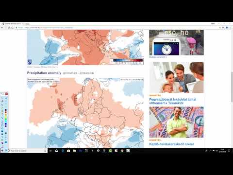 EC 30 روز پیش بینی وضع هوا برای بریتانیا و اروپا: 21 ماه مه تا 17 ژوئن سال 2018