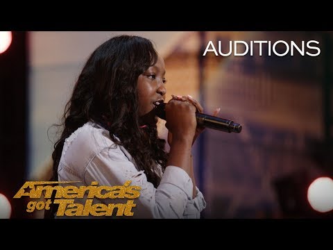 Flau'jae: Emotional Performs 14 ساله رپ مورد خشونت تفنگ - آمریکا کردم استعداد 2018