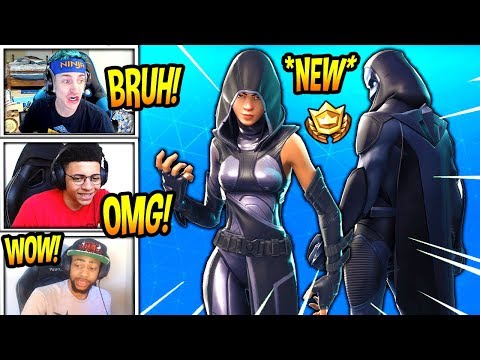 STREAMERS ها واکنش نشان می دهند به * جدید * پوسته های "سرنوشت" & "فال"! * افسانه * Fortnite وحشی & لحظات خنده دار
