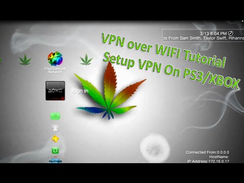 VPN بیش از WIFI آموزش - راه اندازی شبکه اختصاصی مجازی در PS3/ایکس باکس