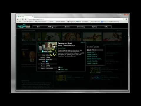 افزار IView ABC - با استفاده از پروکسی های استرالیا