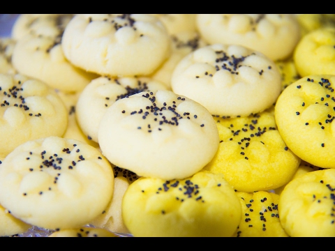 بهترین روش تهیه شیرینی نان برنجی نان شيريني