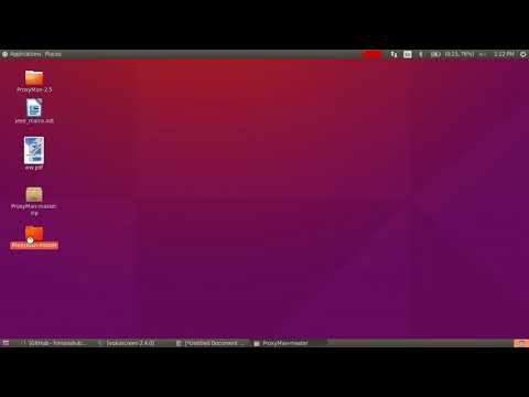 تنظیمات پروکسی در اوبونتو با استفاده از PROXYMAN