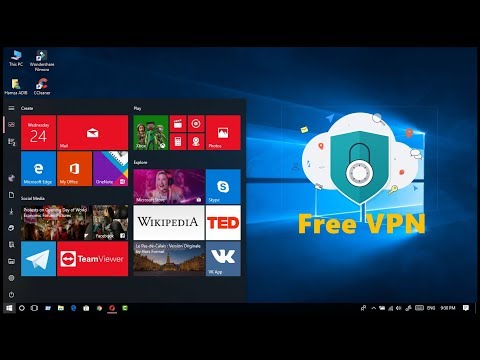 كيفية تفعيل اتصال VPN مجاني مجموعه ويندوز 10 شكرا لك المشاهده علی