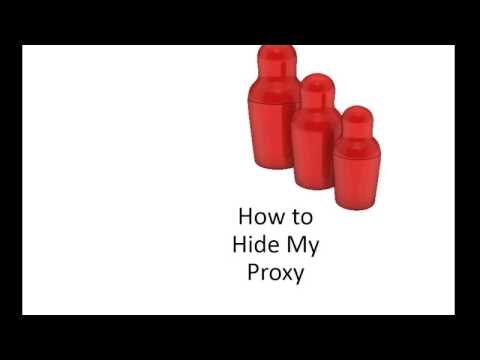 مخفی کردن من پروکسی - پیکربندی پروکسی من پنهان کردن هویت Cloaker