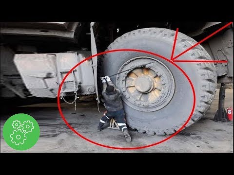 چگونه باور نکردنی کارگران جا تایر