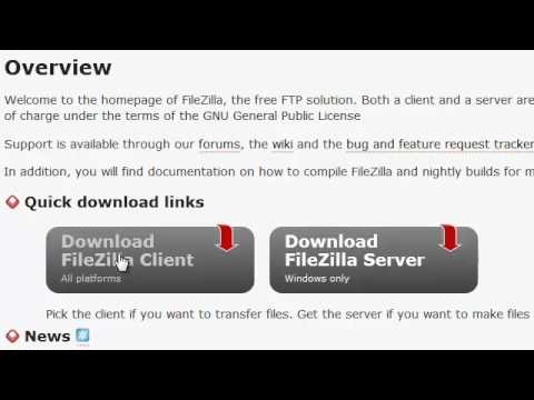 چگونه برای به دست آوردن FileZilla