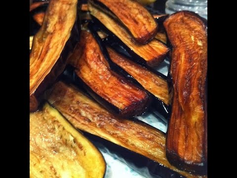 چگونه به بادمجان سرخ بدون روغن - آموزش سرخ کردن بادمجان بدون نیاز به روغن