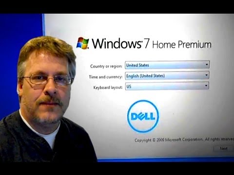 چگونه به بازیابی Windows 7 کامپیوتر دل به تنظیمات کارخانه